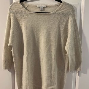 Autumn Cashmere 3/4 Sleeve Sweater